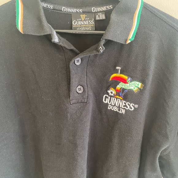 Guinness Dublin Ireland Polo Shirt Size XXL - Picture 3 of 6
